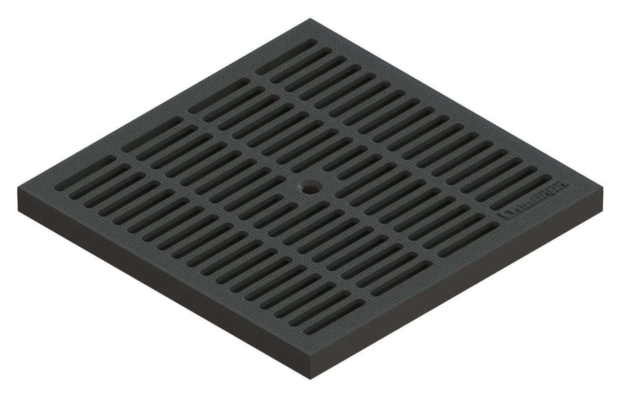 Решетка к дождеприемнику, Polymax Basic, пластик, 3380-Ч