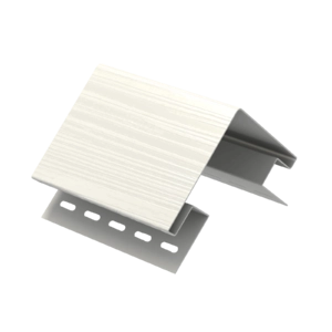 Угол внешний для сайдинга U-PLAST Корабельный брус белый 3050 мм