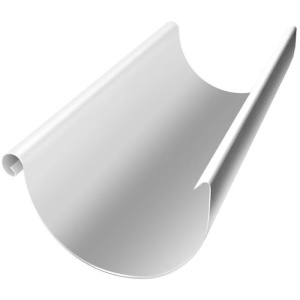 Желоб водосточный металл GrandLine (RAL 9003 сигнально белый) 150 мм L=3000 мм