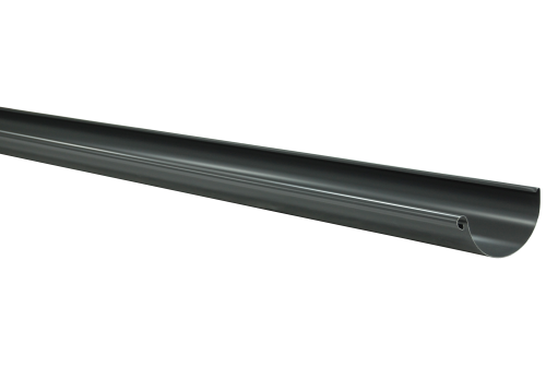 Желоб водосточный металл Optima (мокрый асфальт 7024) 125 мм L=3000 мм