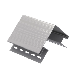 Угол внешний для сайдинга U-PLAST Корабельный брус серый 3050 мм