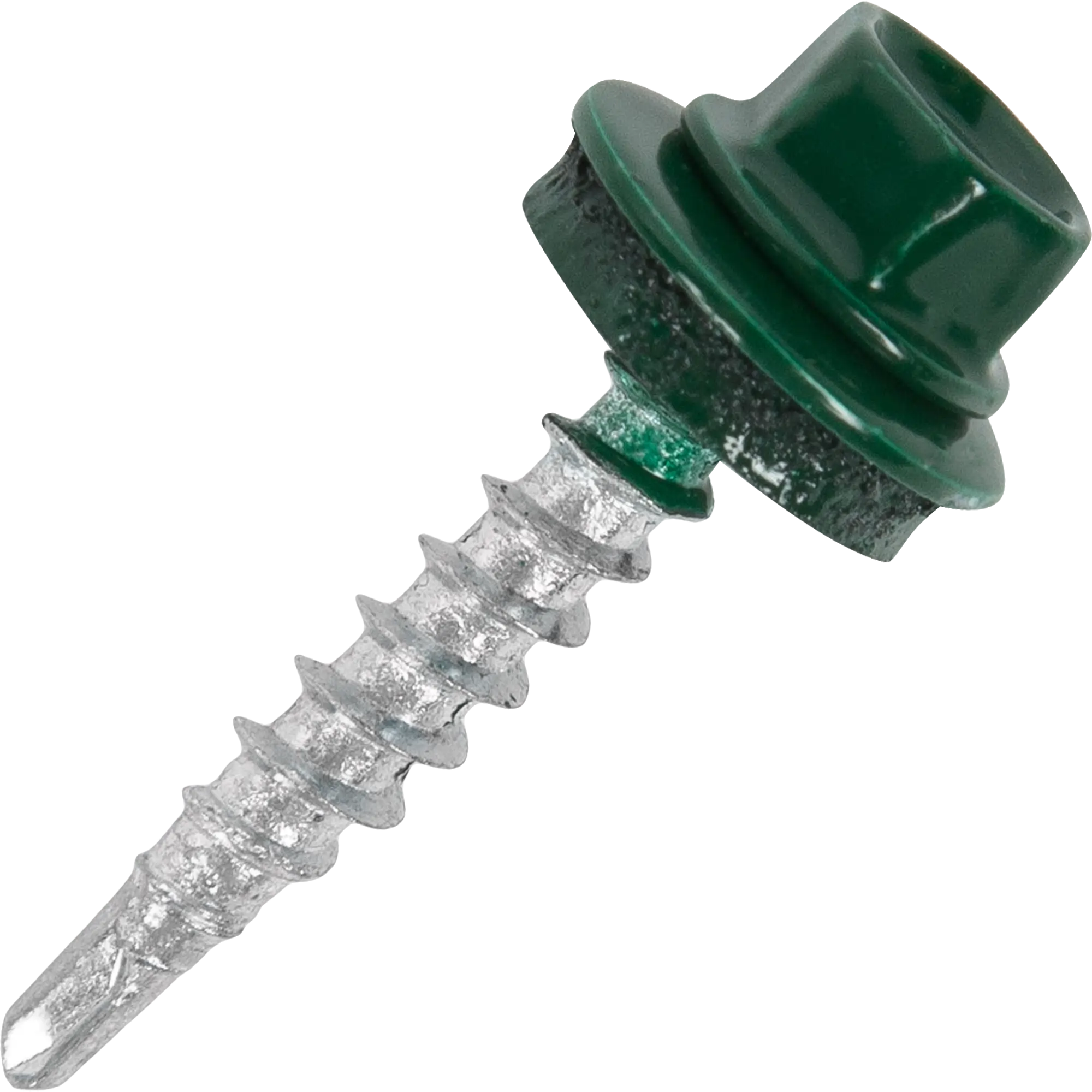 Саморез кровельный 4,8х29мм RAL6005 зеленый мох