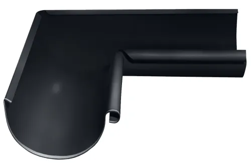 Угол желоба внутренний GRAND LINE PE металл RAL 7024 графитовый 150 мм 90 гр