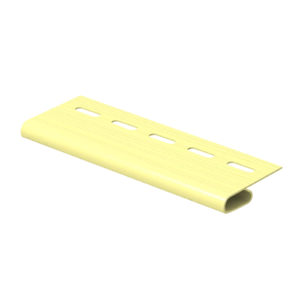 Планка финишная для сайдинга U-PLAST кремовая 3050 мм