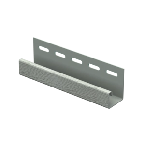 J-профиль для сайдинга U-PLAST Timberblock ясень прованс зеленый 3050 мм