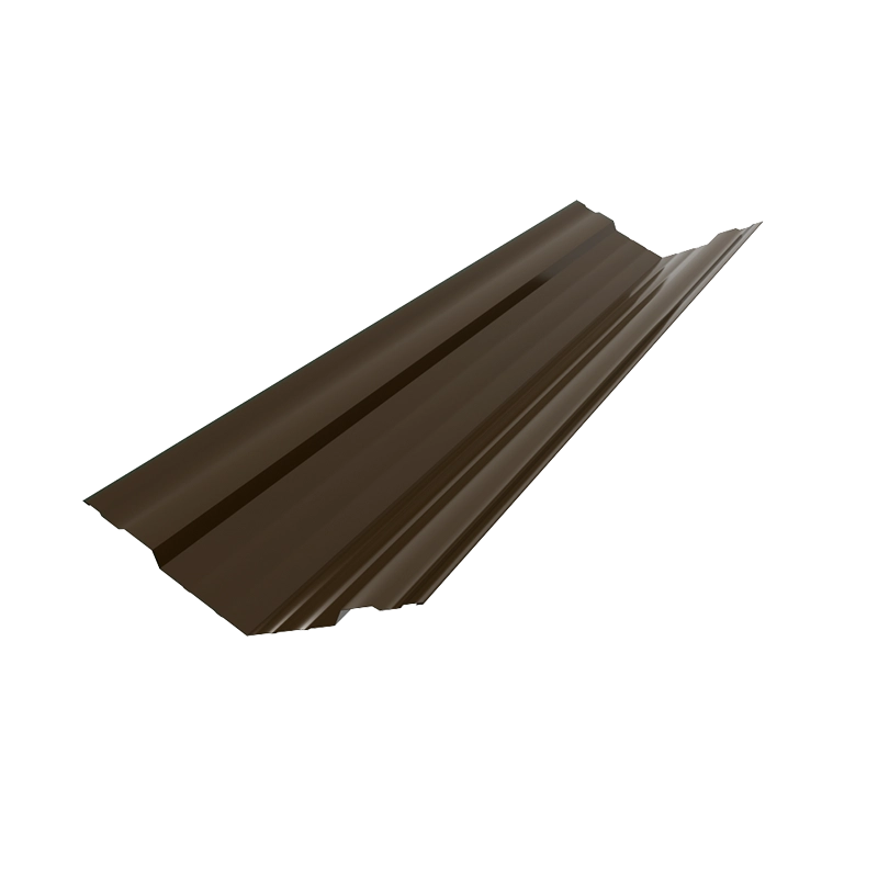 Ендова верхняя прямая 190 x 190 ДАМИР (0,4/8017 шоколад)