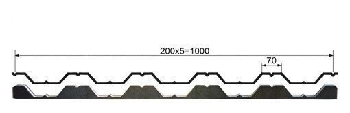 Уплотнитель коньковый/карнизный НС-35 1000мм (250 шт/кор) в Благовещенске