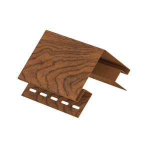 Угол внешний для сайдинга U-PLAST Timberblock пихта камчатская 3050 мм