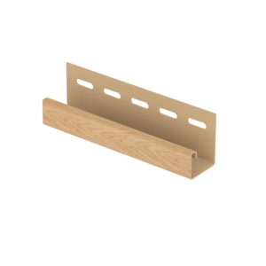 J-профиль для сайдинга U-PLAST Timberblock пихта алтайская 3050 мм