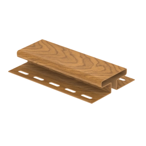 H-профиль для сайдинга U-PLAST Timberblock пихта кавказская 3050 мм