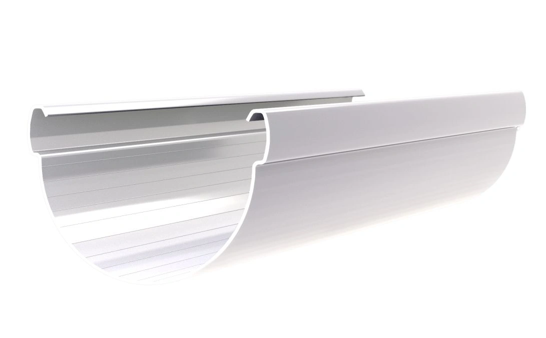 Желоб водосточный 135мм ПВХ Grand Line (белый) L=3000мм.