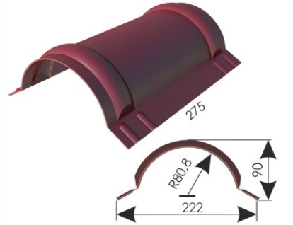 полукруглый конек Дамир